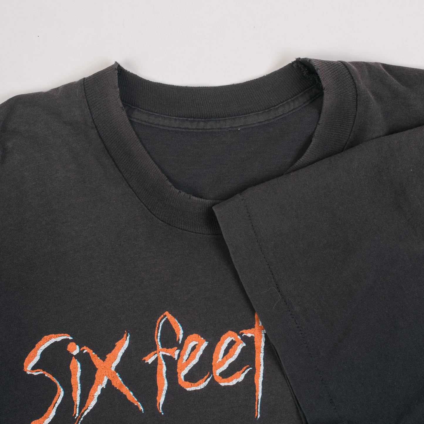 Vintage 1996 Six Feet Under Haunted Tour T-Shirt