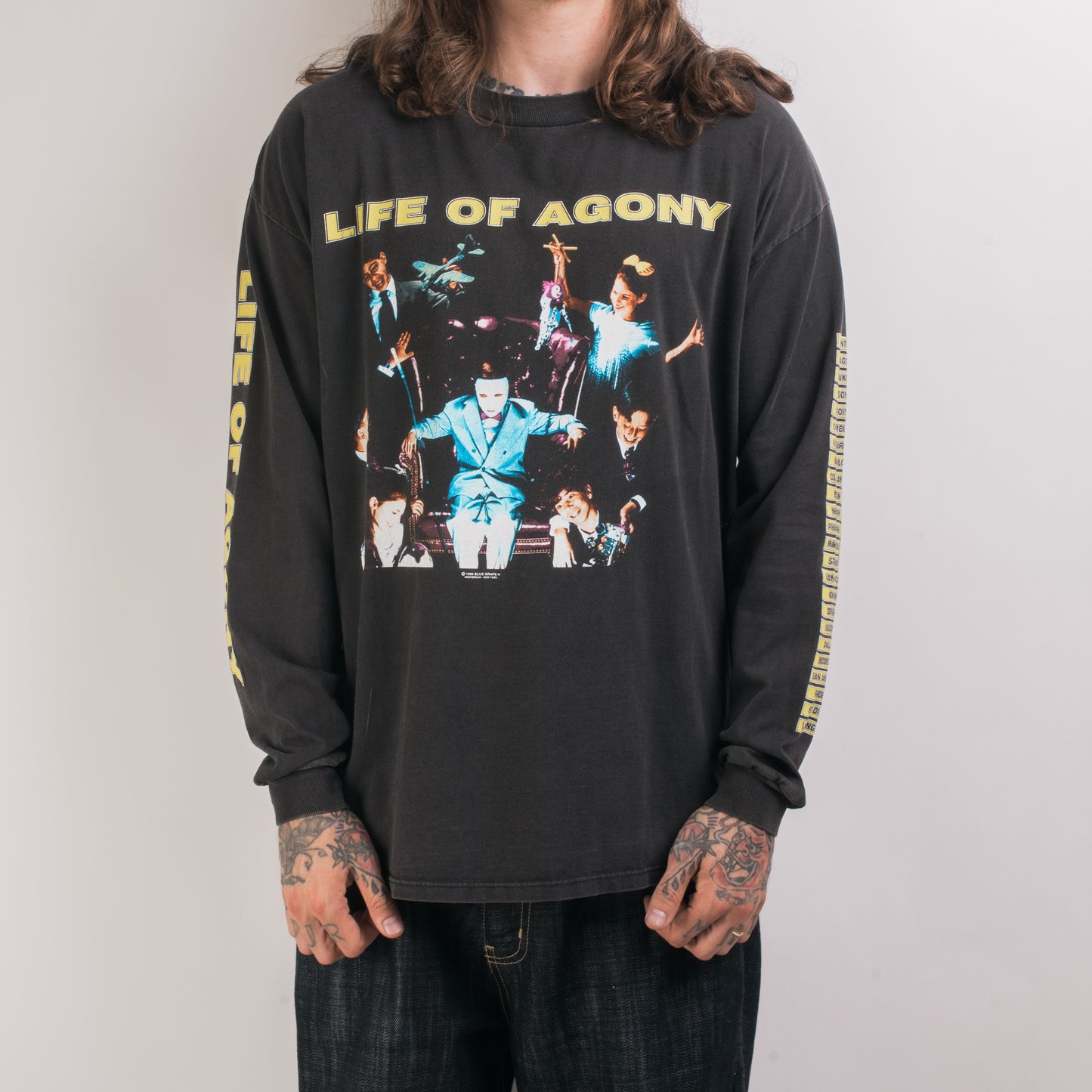 Vintage 1995 Life Of Agony Lost At 22 Tour Longsleeve