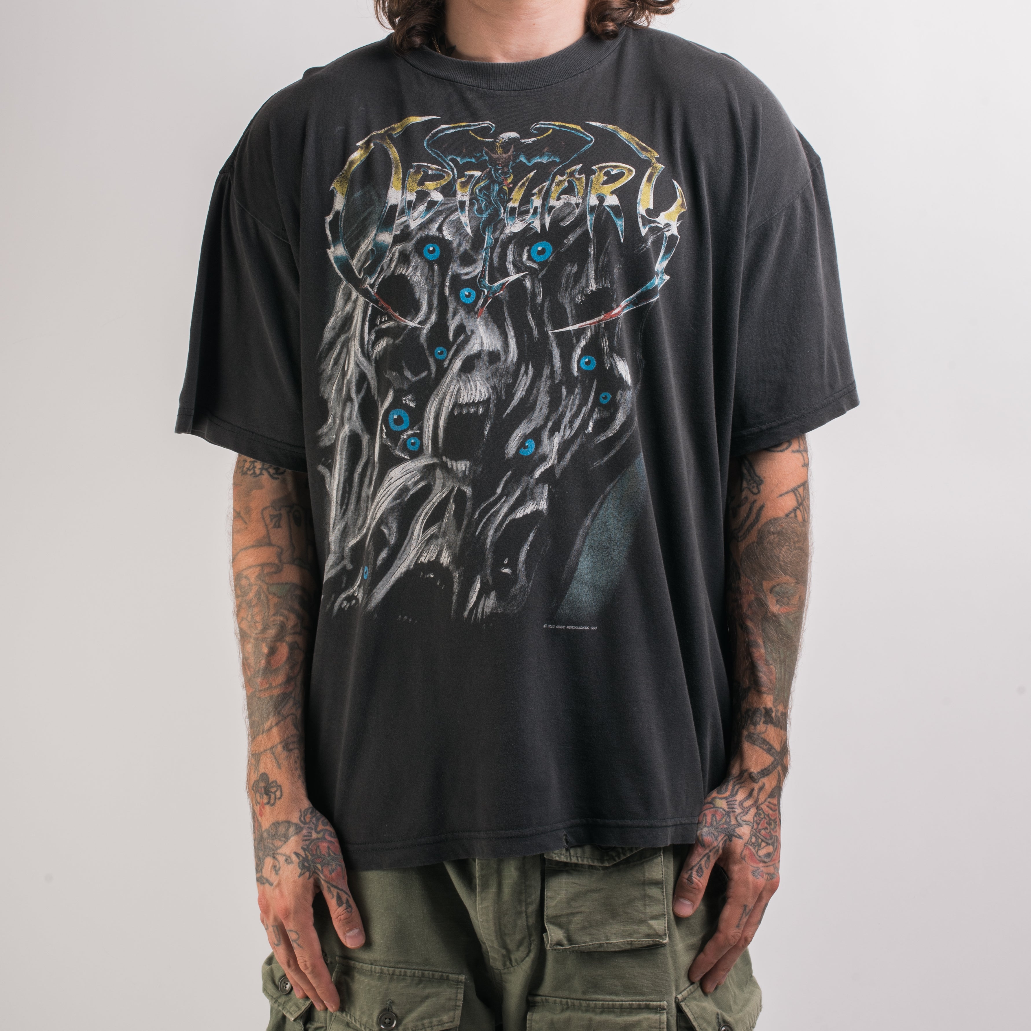 Vintage 1993 Obituary T-Shirt – Mills Vintage USA