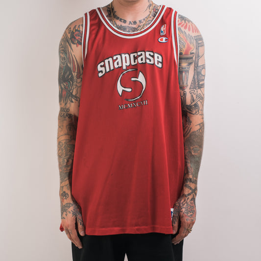 Vintage 90’s Snapcase Champion Basketball Jersey