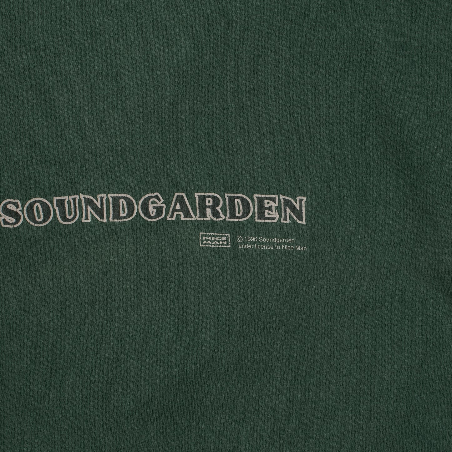 Vintage 1996 Soundgarden Euro Tour T-Shirt