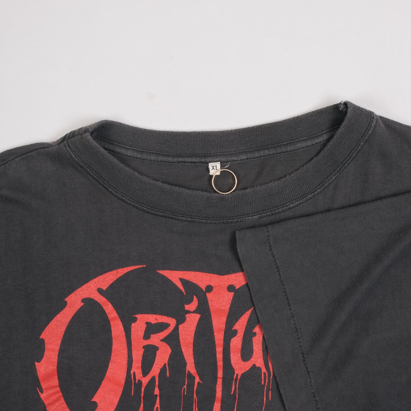 Vintage 90’s Obituary Gore And Agony All Over Europe Tour T-Shirt