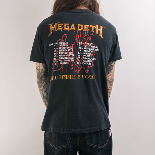 Vintage 1987 Megadeth Peace Sells Tour T-Shirt