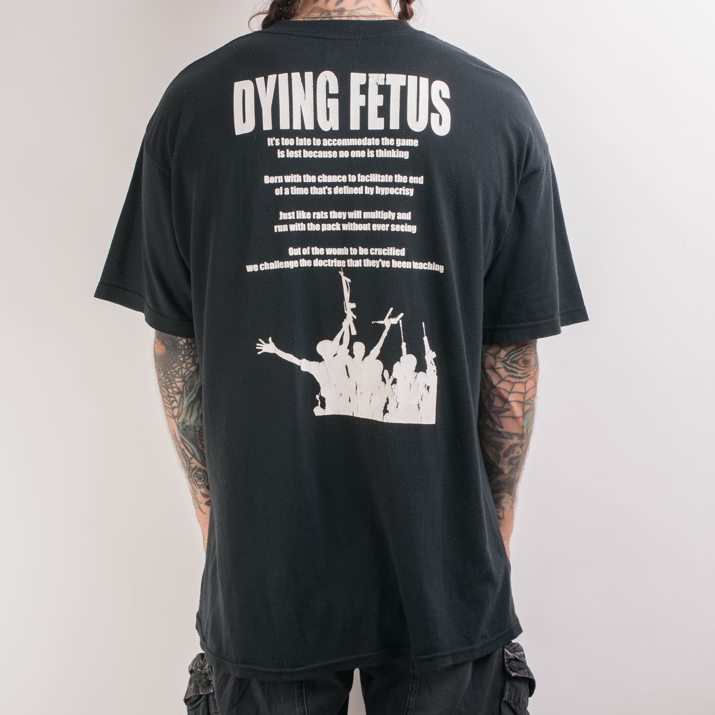 Vintage Dying Fetus Destroy The Opposition T-Shirt