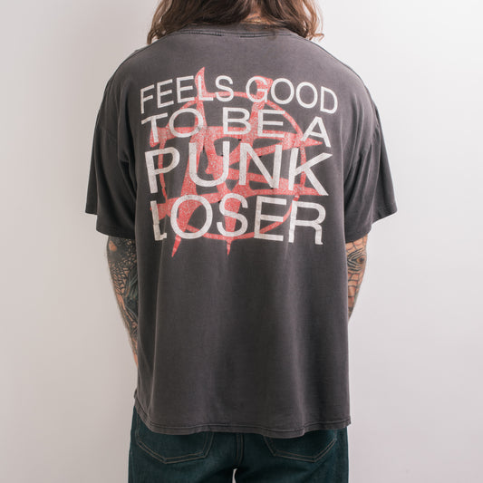 Vintage 1994 Nailbomb Feels Good To Be A Punk Loser T-Shirt