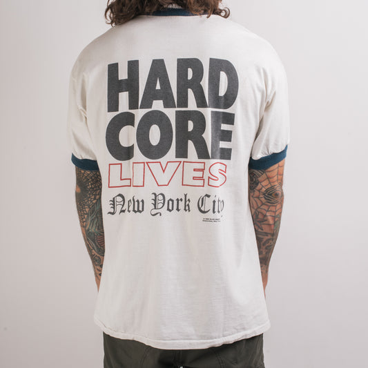 Vintage 1996 Madball Hardcore Lives Ringer T-Shirt