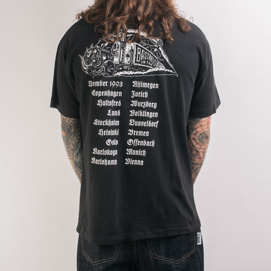 Vintage 1993 Motorhead Bastards Tour T-Shirt