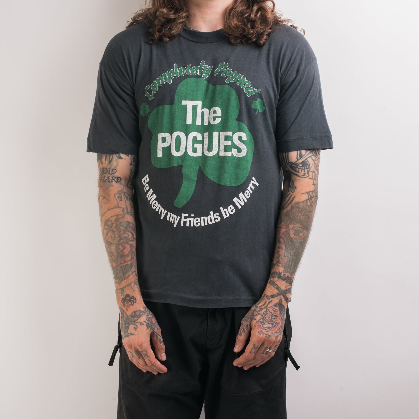 Vintage 90’s The Pogues Be Merry My Friends Be Merry T-Shirt