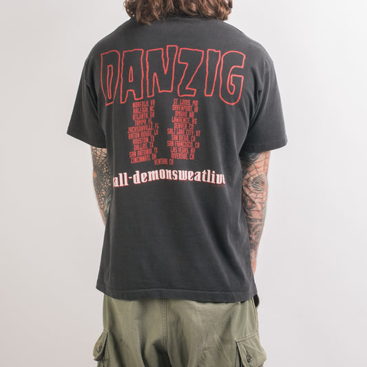 Vintage 1993 Danzig Thrall- Demonsweatlive Tour T-Shirt