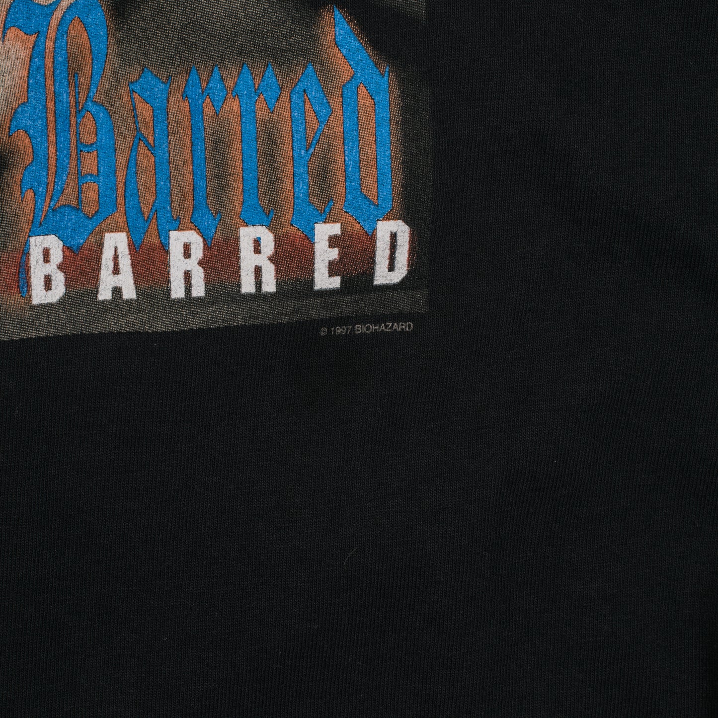 Vintage 1997 Biohazard No Holds Barred T-Shirt