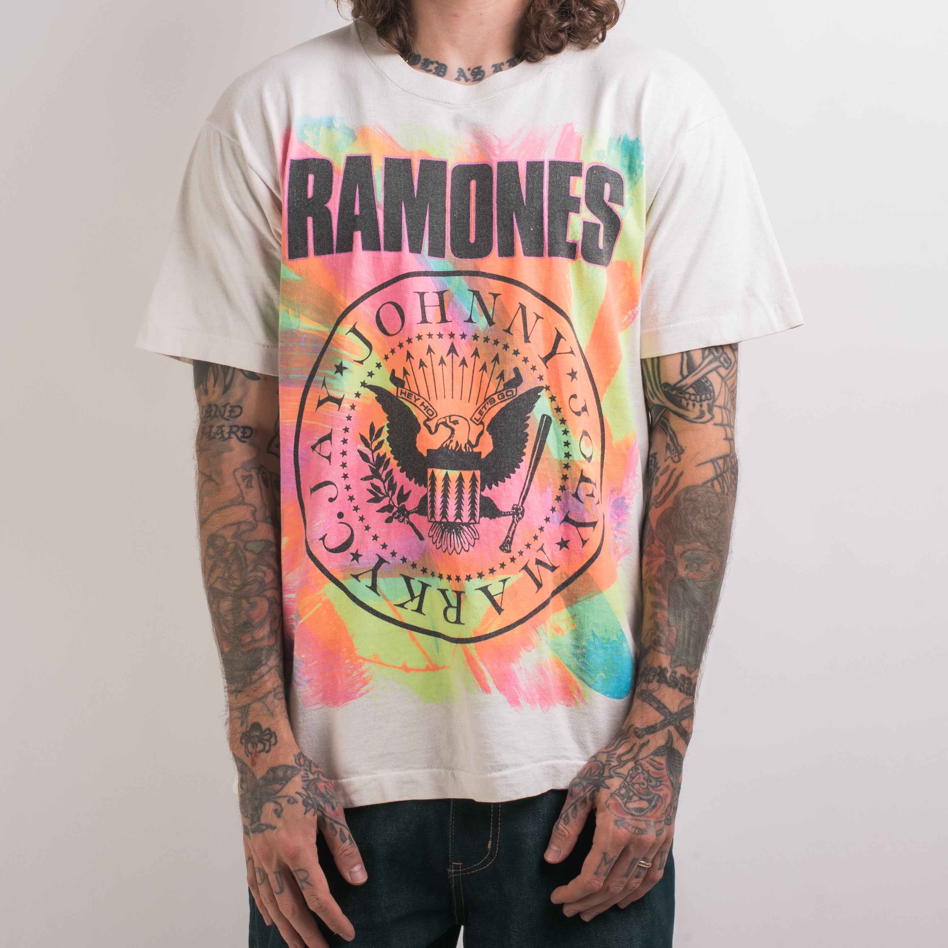 Vintage 90's Ramones Escape From New York Tour T-Shirt – Mills