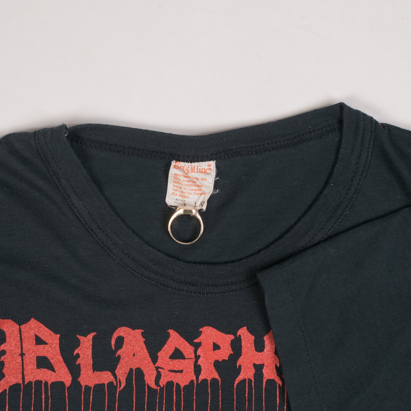 Vintage 80’s Blasphemy Blood Upon The Altar T-Shirt