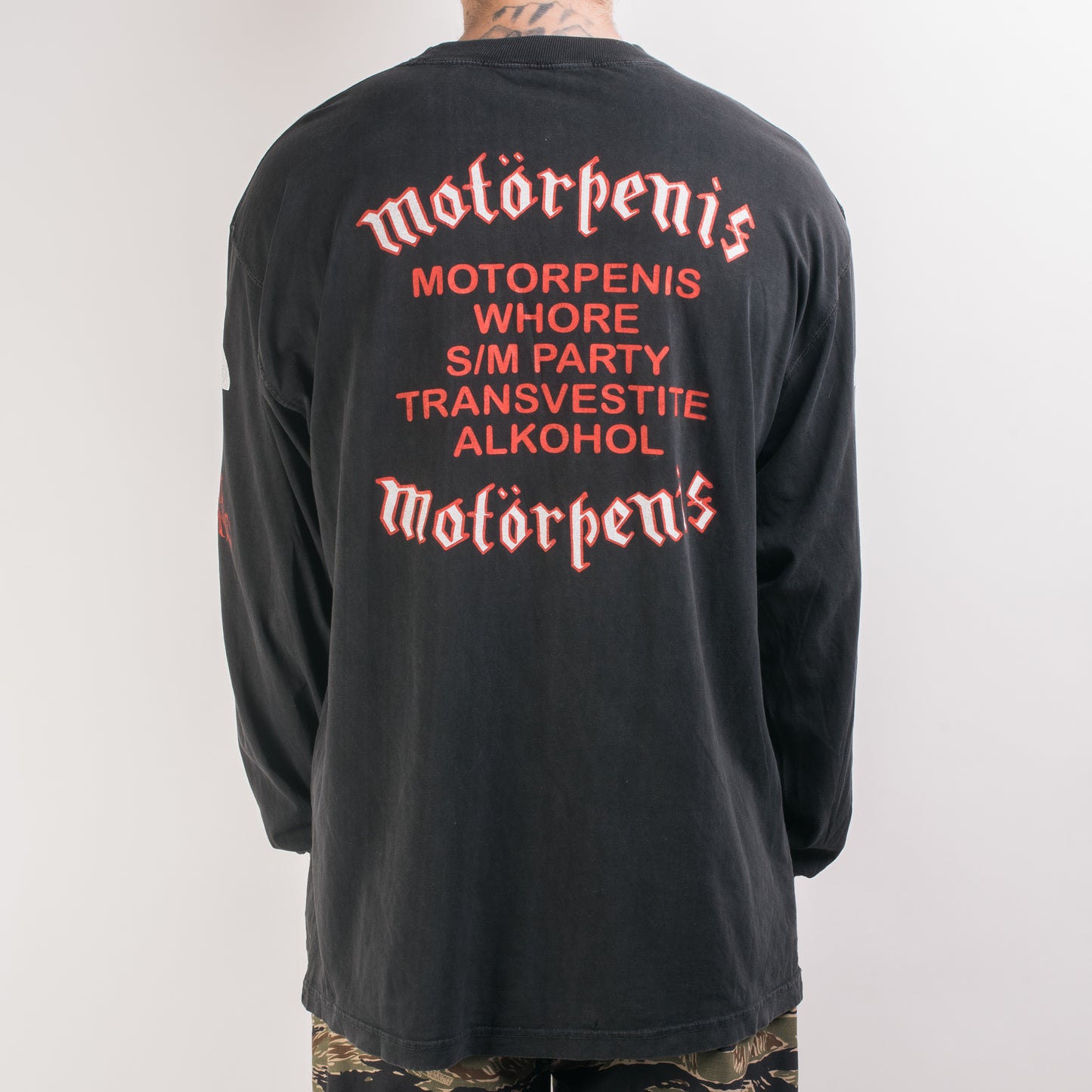 Vintage 90’s Impaled Nazarene Motorpenis Longsleeve