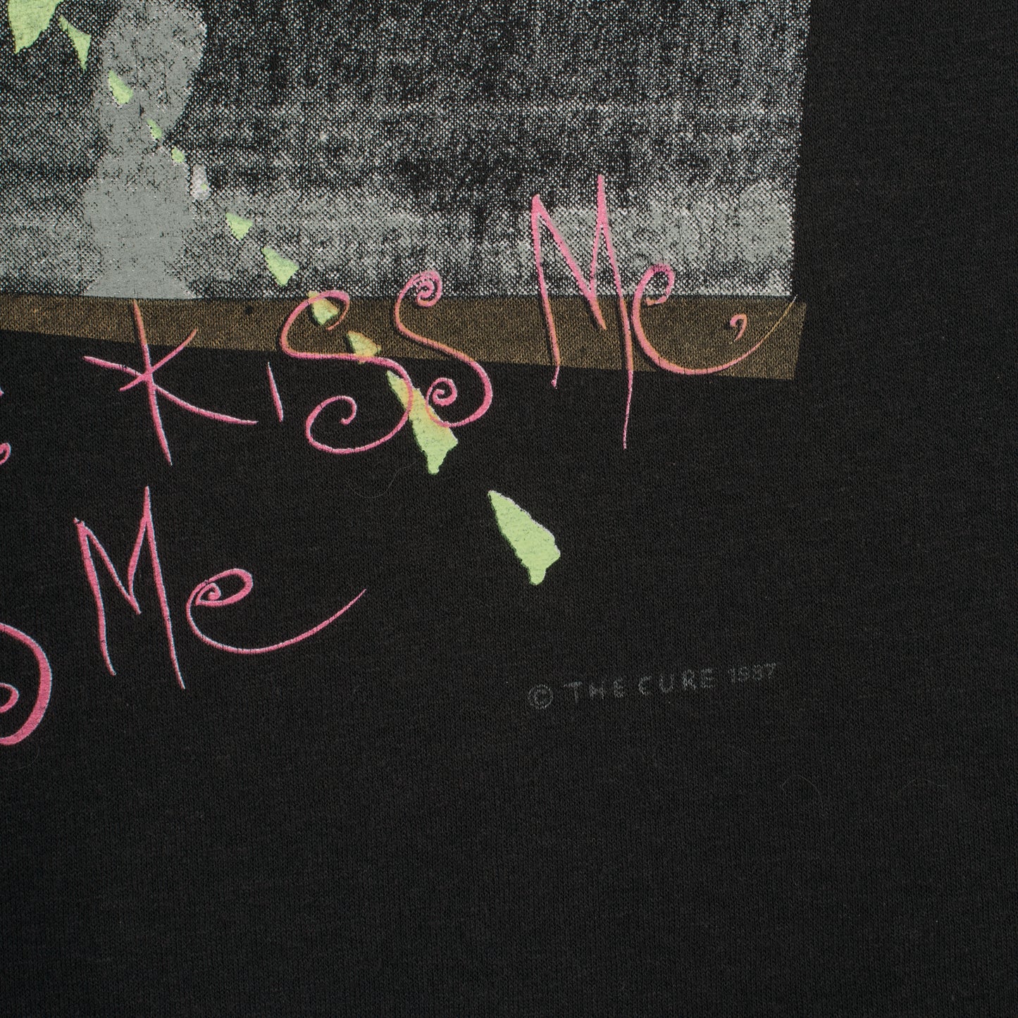 Vintage 1987 The Cure Kiss Me Kiss Me Kiss Me T-Shirt