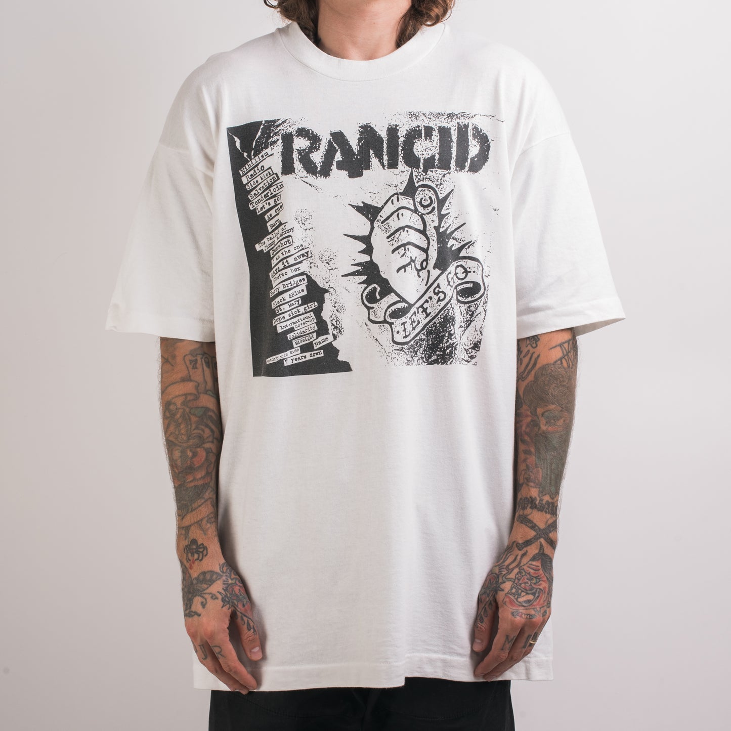 Vintage 90’s Rancid Let’s Go T-Shirt