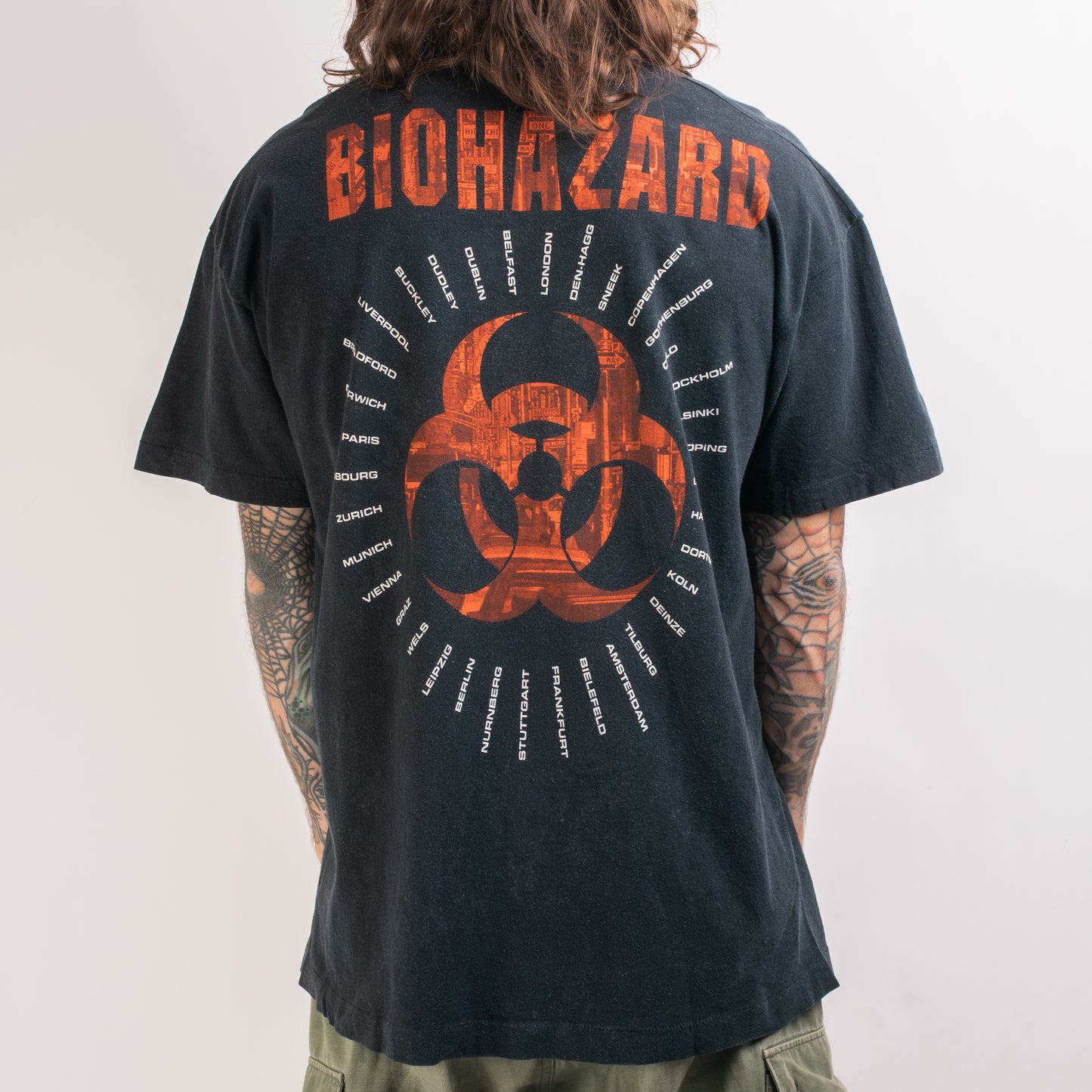 Vintage 90’s Biohazard Tour T-Shirt