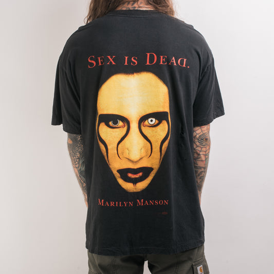 Vintage 1997 Marilyn Manson Sex Is Dead T-Shirt