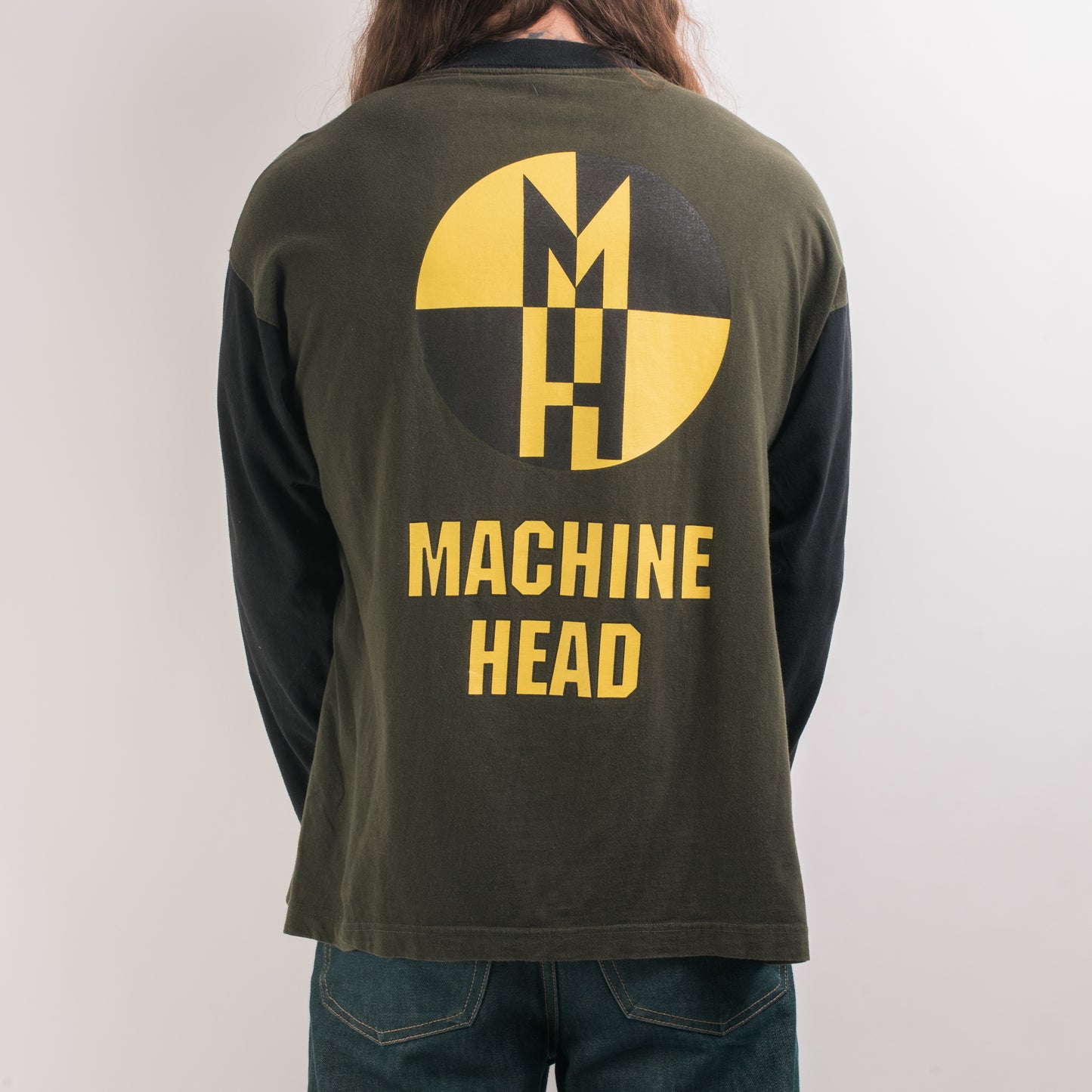 Vintage 1995 Machine Head 2 Tone Longsleeve