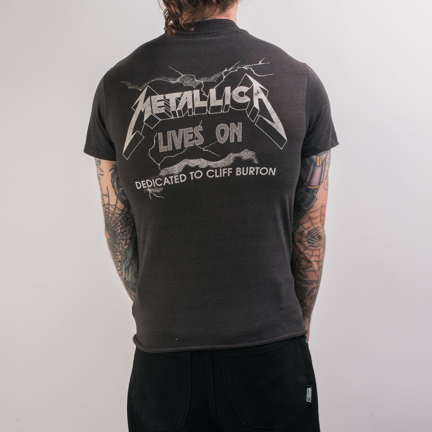 Vintage 80’s Metallica Cliff Burton Memorial T-Shirt