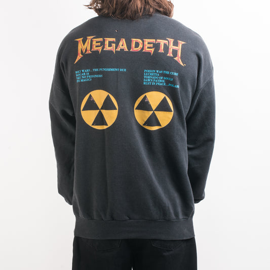 Vintage 1990 Megadeth Sweatshirt