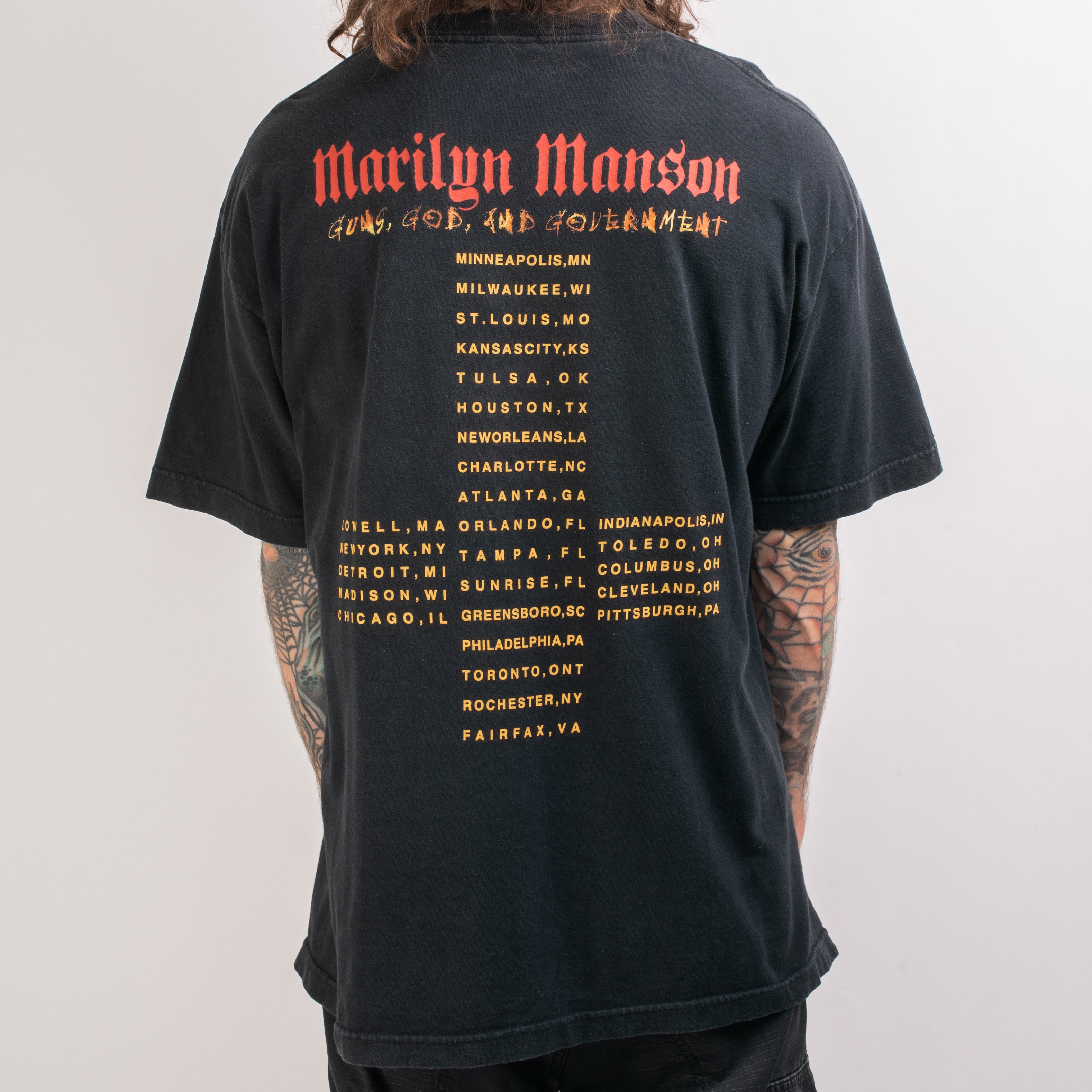 Vintage Marilyn Manson Hollywood Tour T-Shirt – Mills Vintage USA