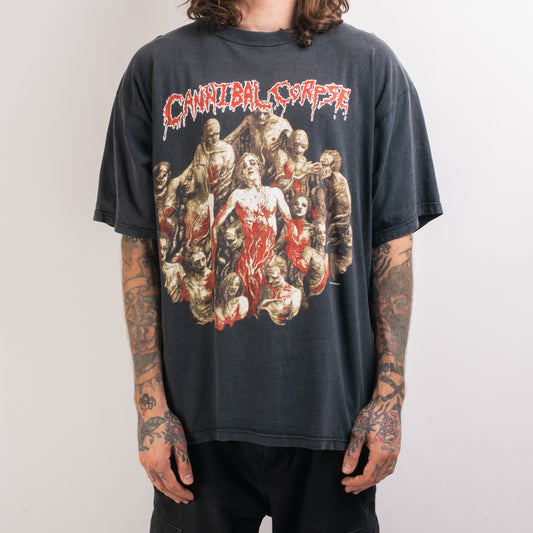 Vintage 1994 Cannibal Corpse Bleeding Easter Festivals Tour T-Shirt