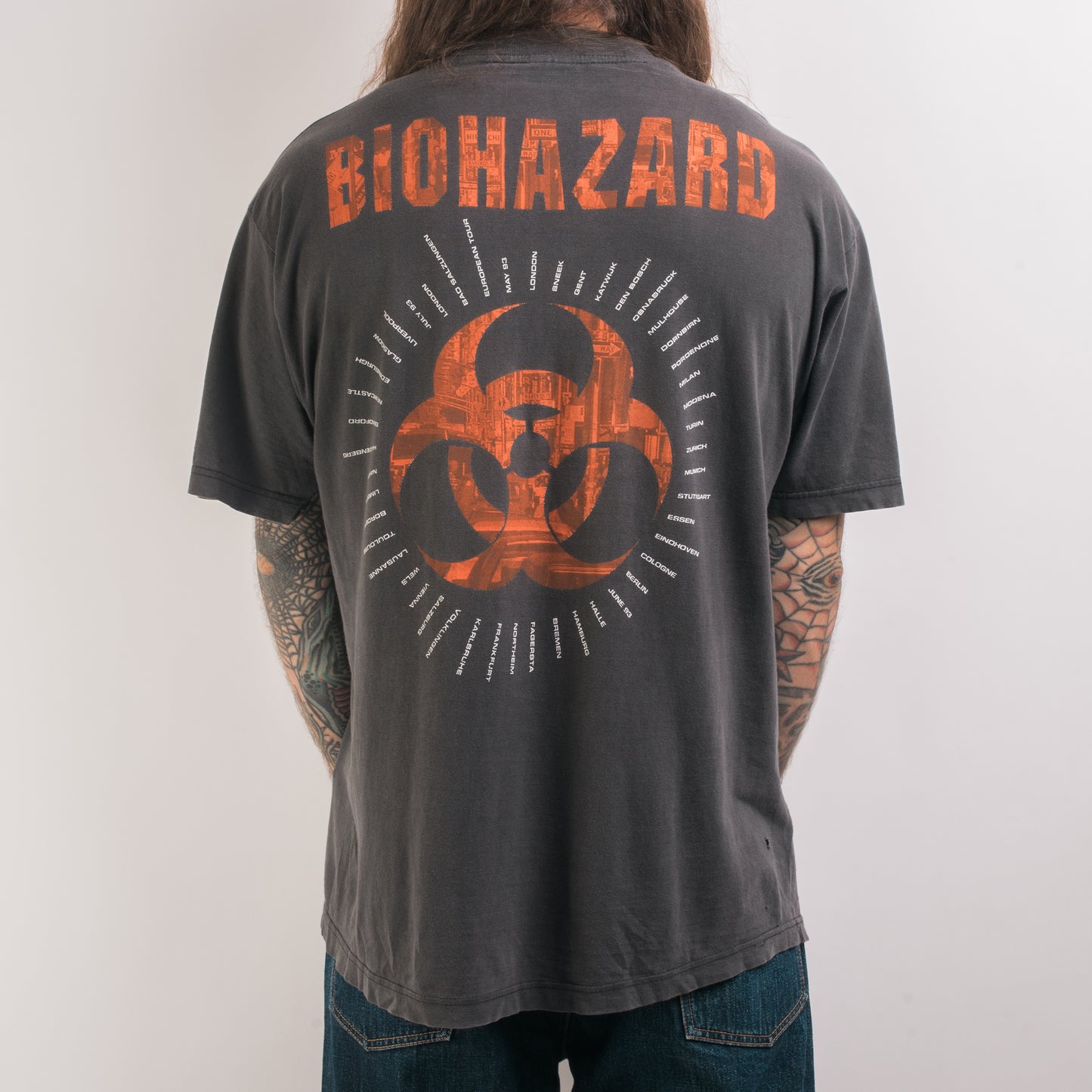 Vintage 90’s Biohazard Tour T-Shirt