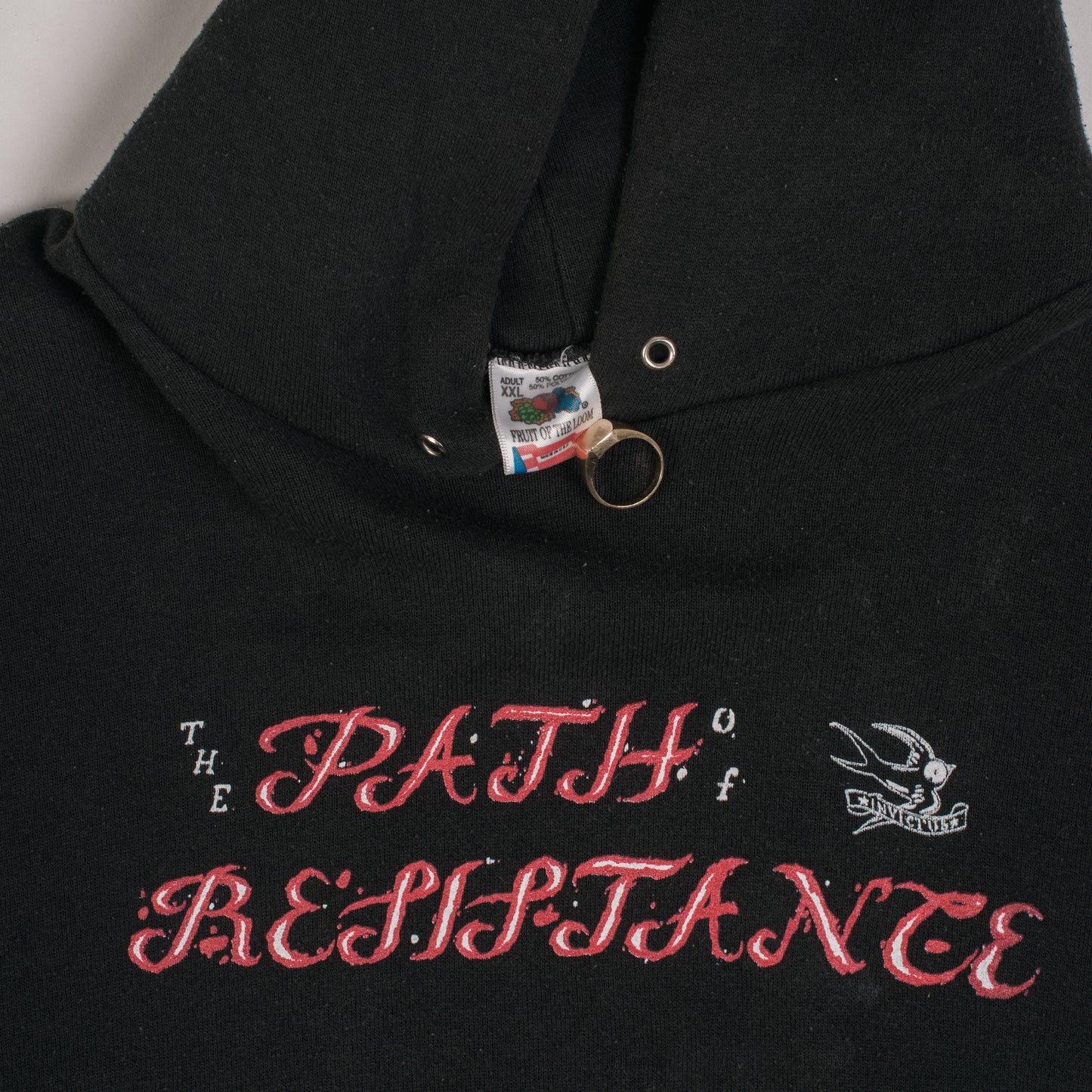 Vintage 90’s Path Of Resistance True Till Dead Hoodie