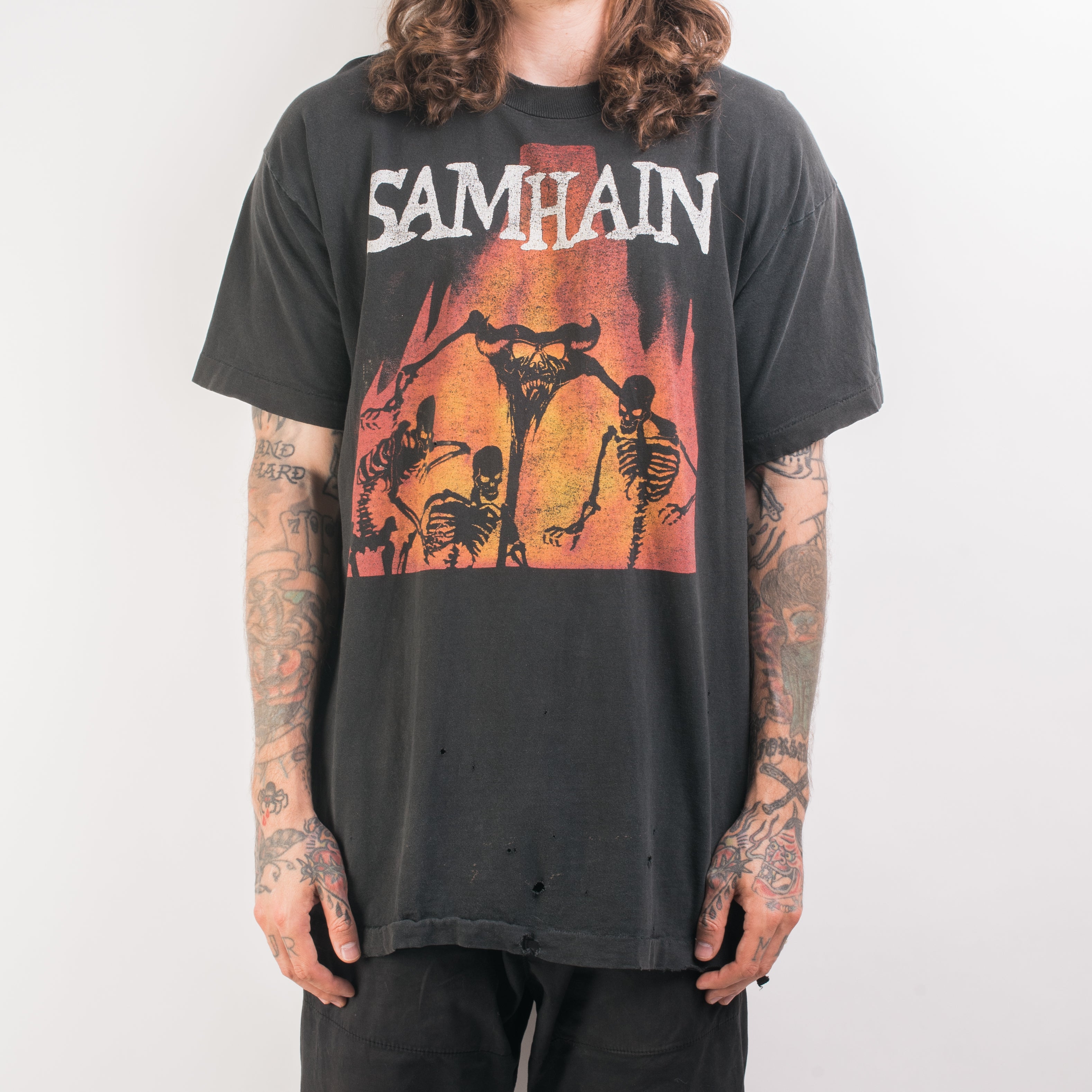 Vintage 90's Samhain November Coming Fire T-Shirt – Mills Vintage USA