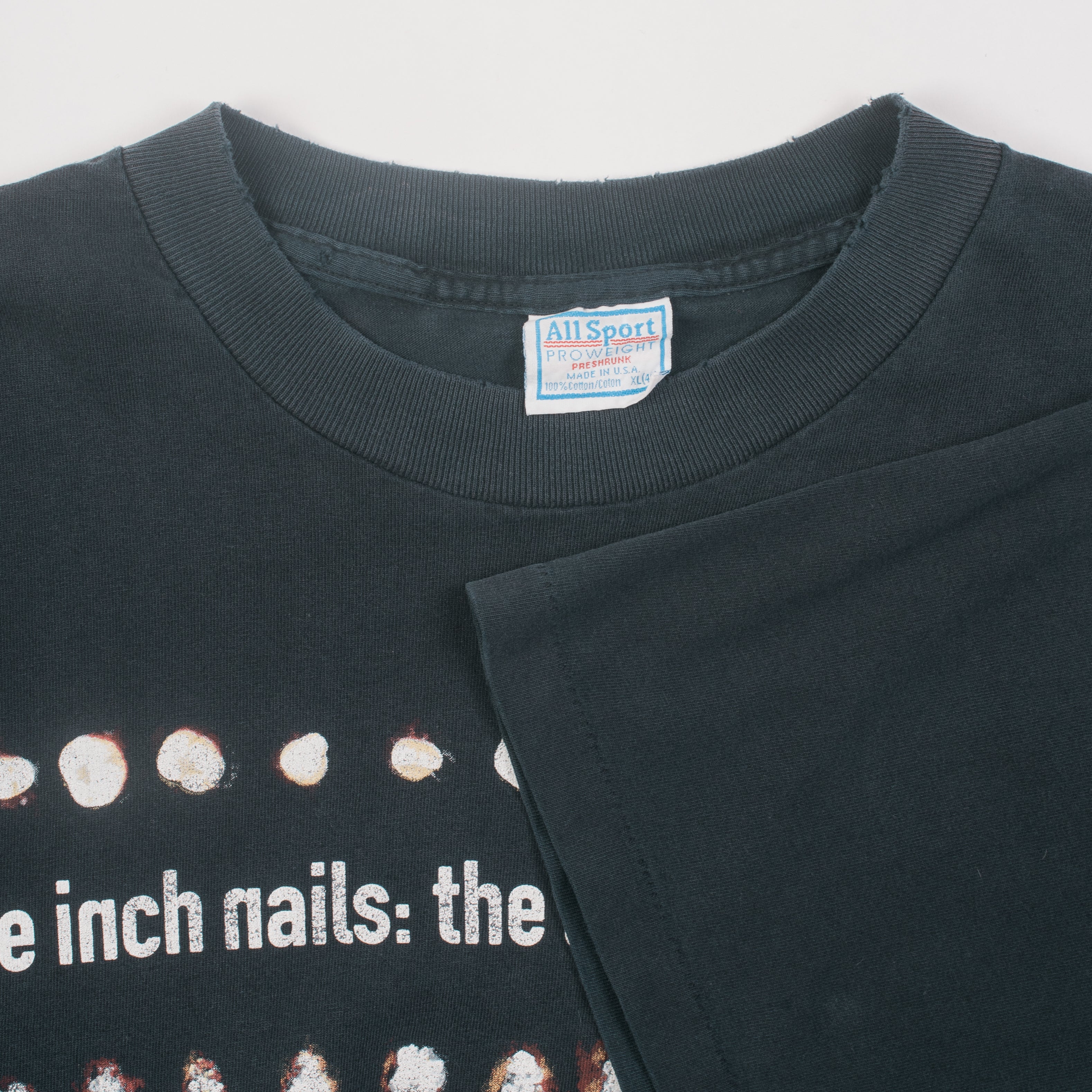Vintage 1995 Nine Inch Nails The Downward Spiral T-Shirt – Mills 