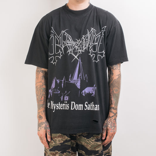 Vintage 90’s Mayhem De Mysteriis Dom Sathanas T-Shirt