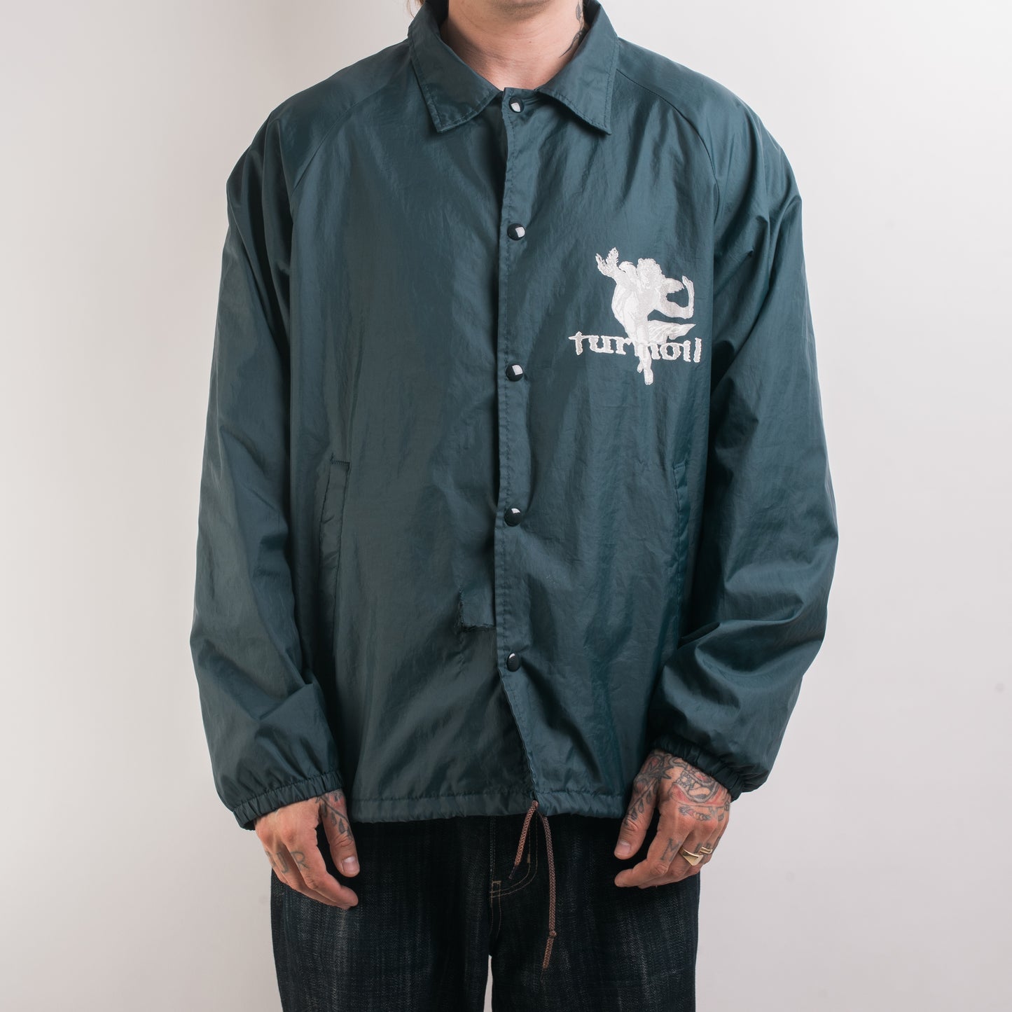 Vintage 90’s Turmoil From Bleeding Hands Windbreaker