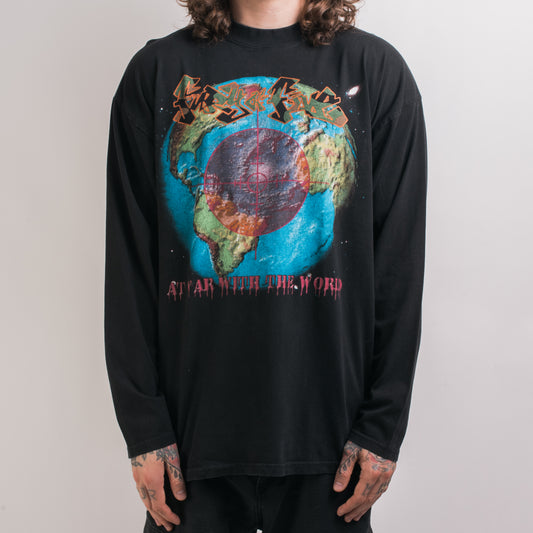 Vintage 90’s Fury Of Five At War With The World Tour Longsleeve