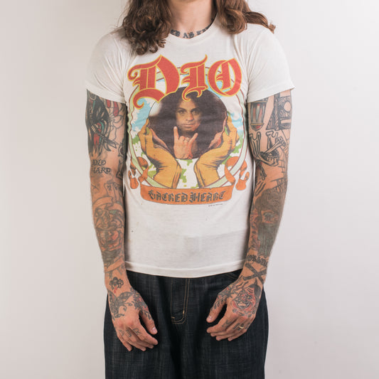 Vintage 1985 DIO Sacred Heart Tour T-Shirt