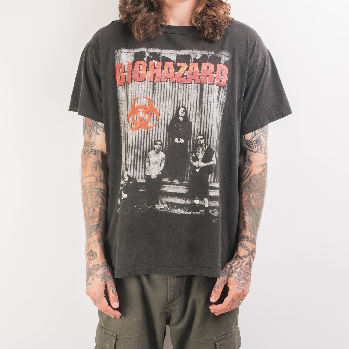 Vintage 1994 Biohazard Suicidal Run T-Shirt