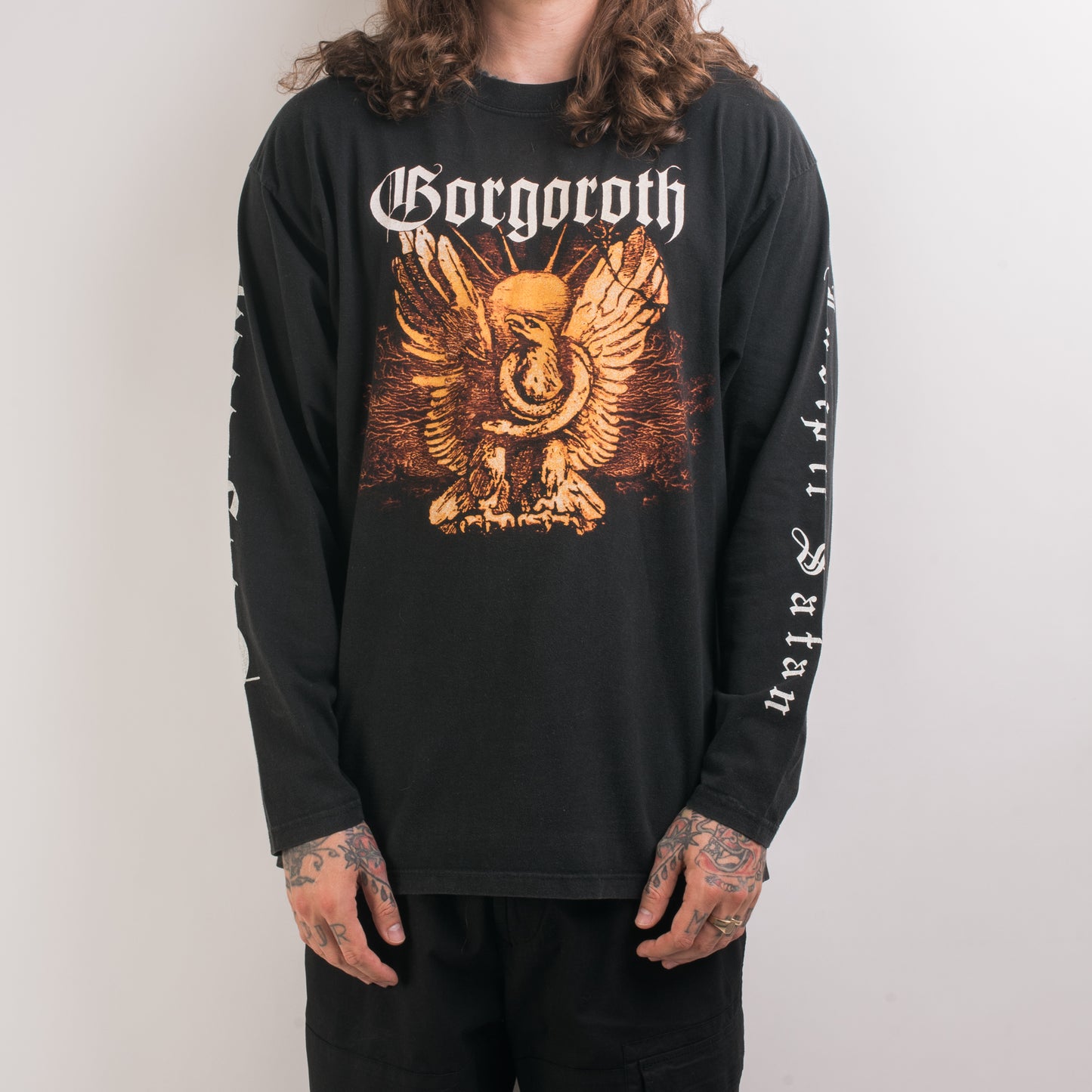 Vintage 1999 Gorgoroth Incipit Satan Longsleeve