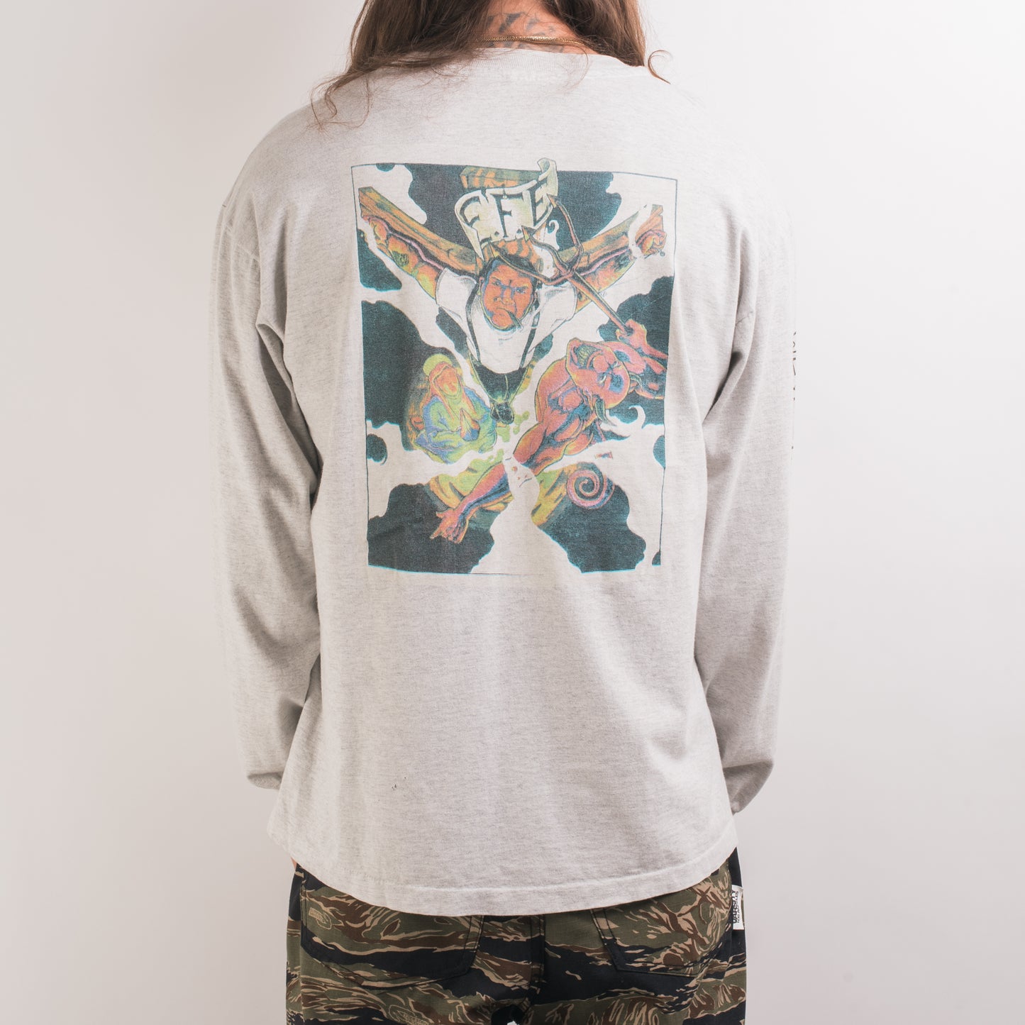 Vintage 90’s Sheer Terror Crossed To Bear Longsleeve