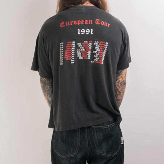 Vintage 1991 Cro-Mags Best Wishes Tour T-Shirt