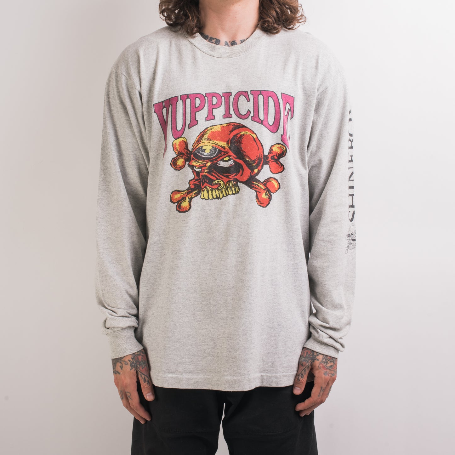 Vintage 1993 Yuppicide Euro Tour Longsleeve