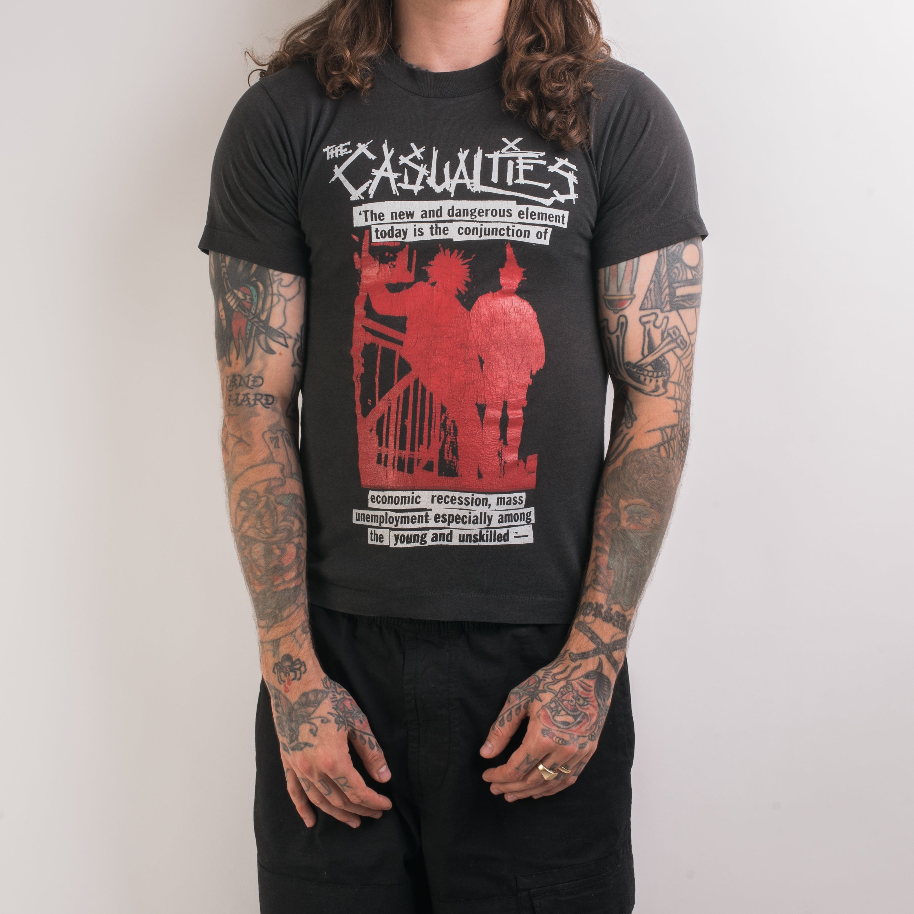 Vintage 1998 The Casualties Tour T-Shirt – Mills Vintage USA