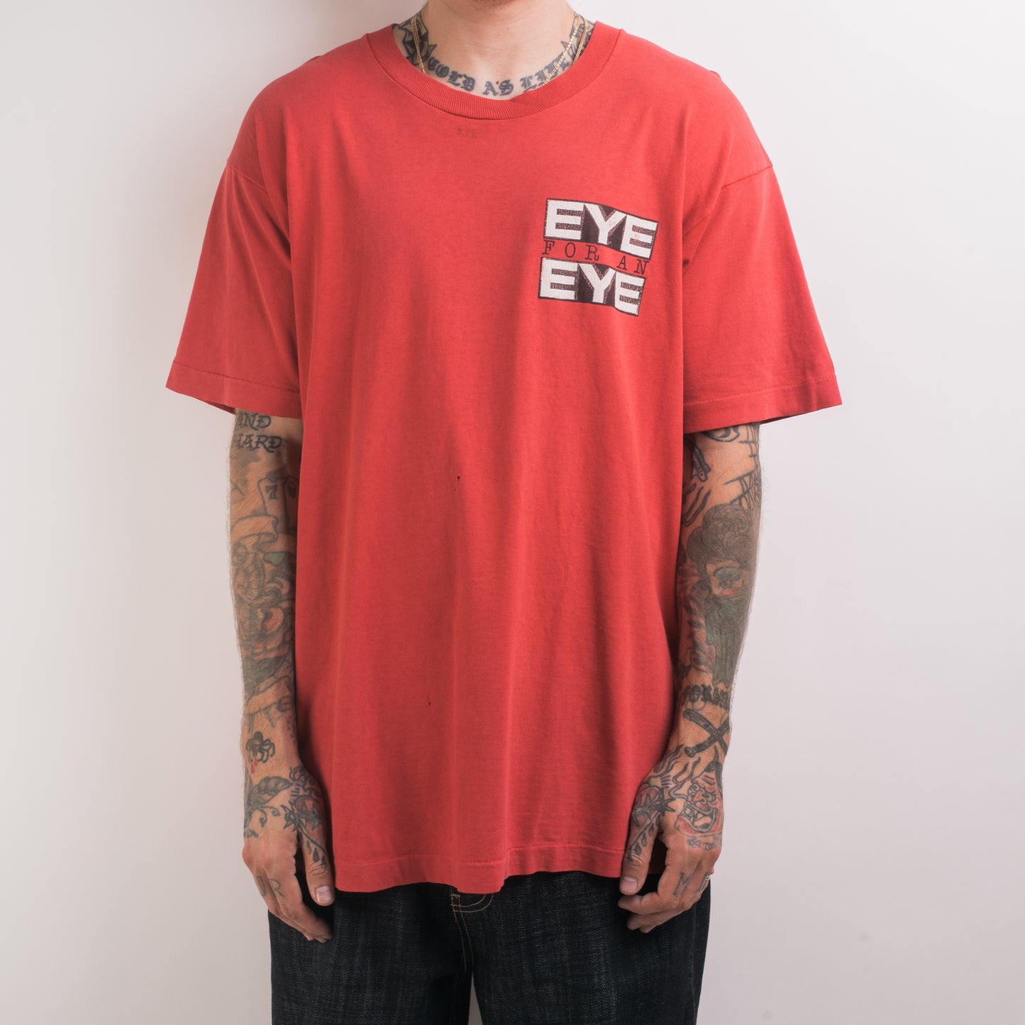 Vintage 90’s Eye For An Eye Omega Drone T-Shirt