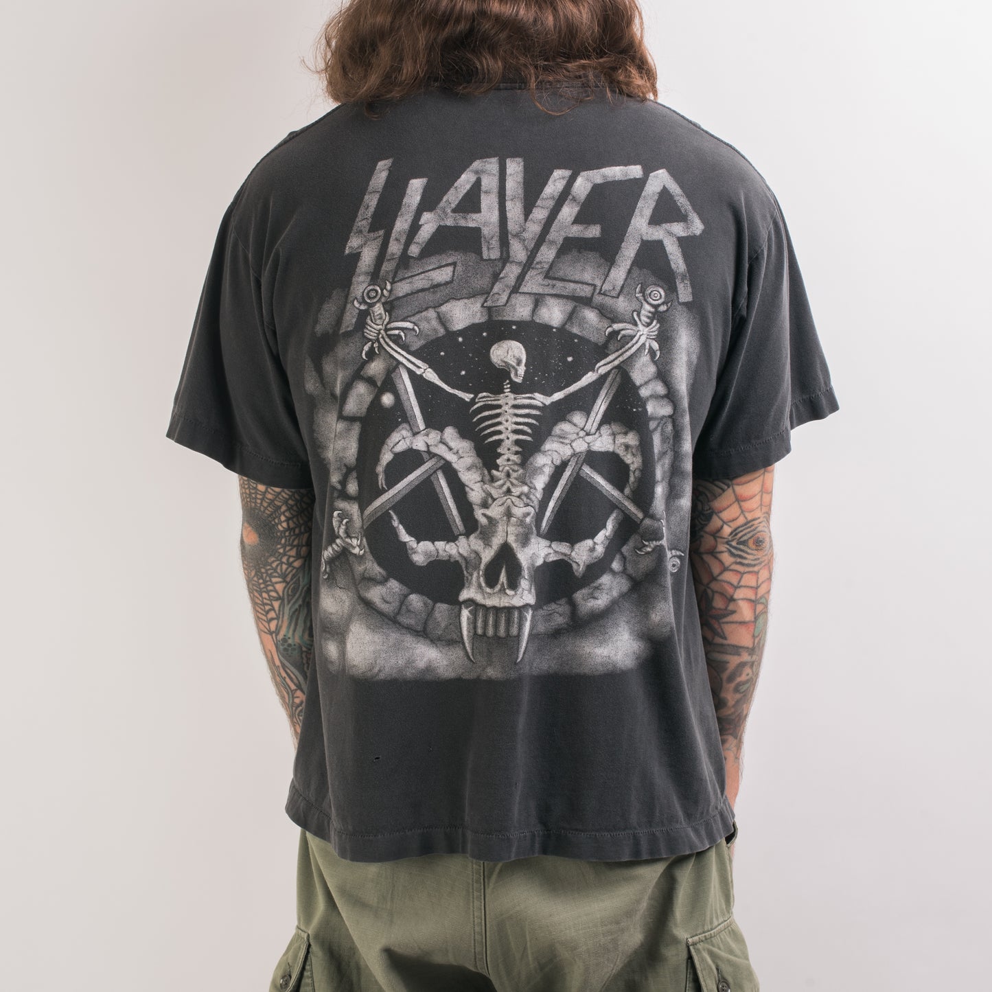 Vintage 90’s Slayer Divine Intervention Boot T-Shirt