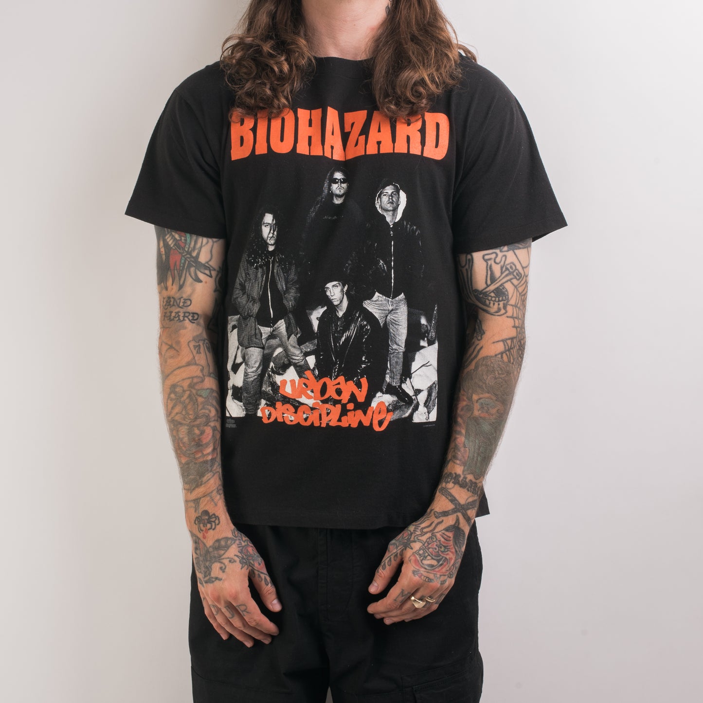 Vintage 1992 Biohazard Urban Discipline T-Shirt