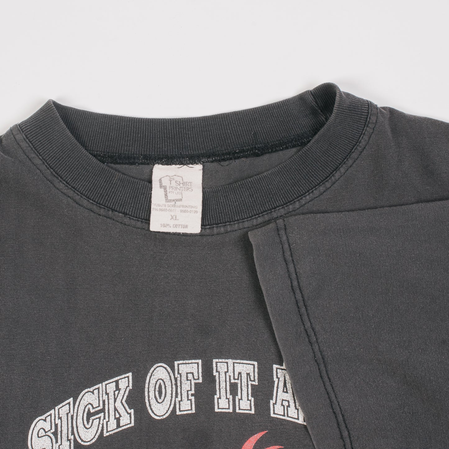 Vintage 1998 Sick Of It All Australian Tour T-Shirt