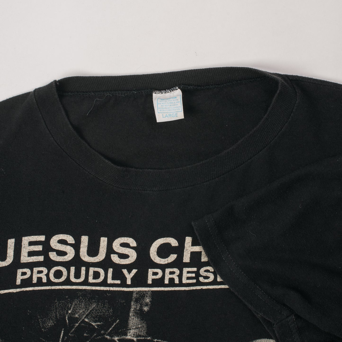 Vintage 80’s Christian Death Jesus Christ Proudly Present T-Shirt