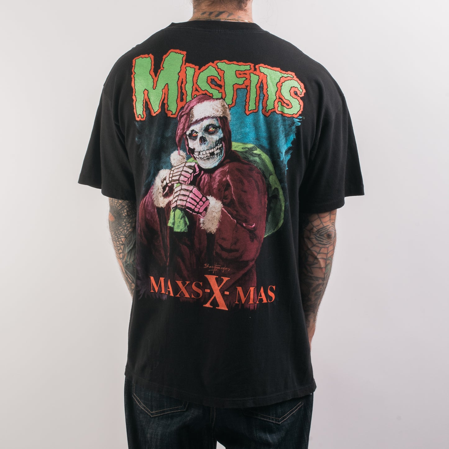 Vintage 1996 Misfits Maxs-X-Mas T-Shirt