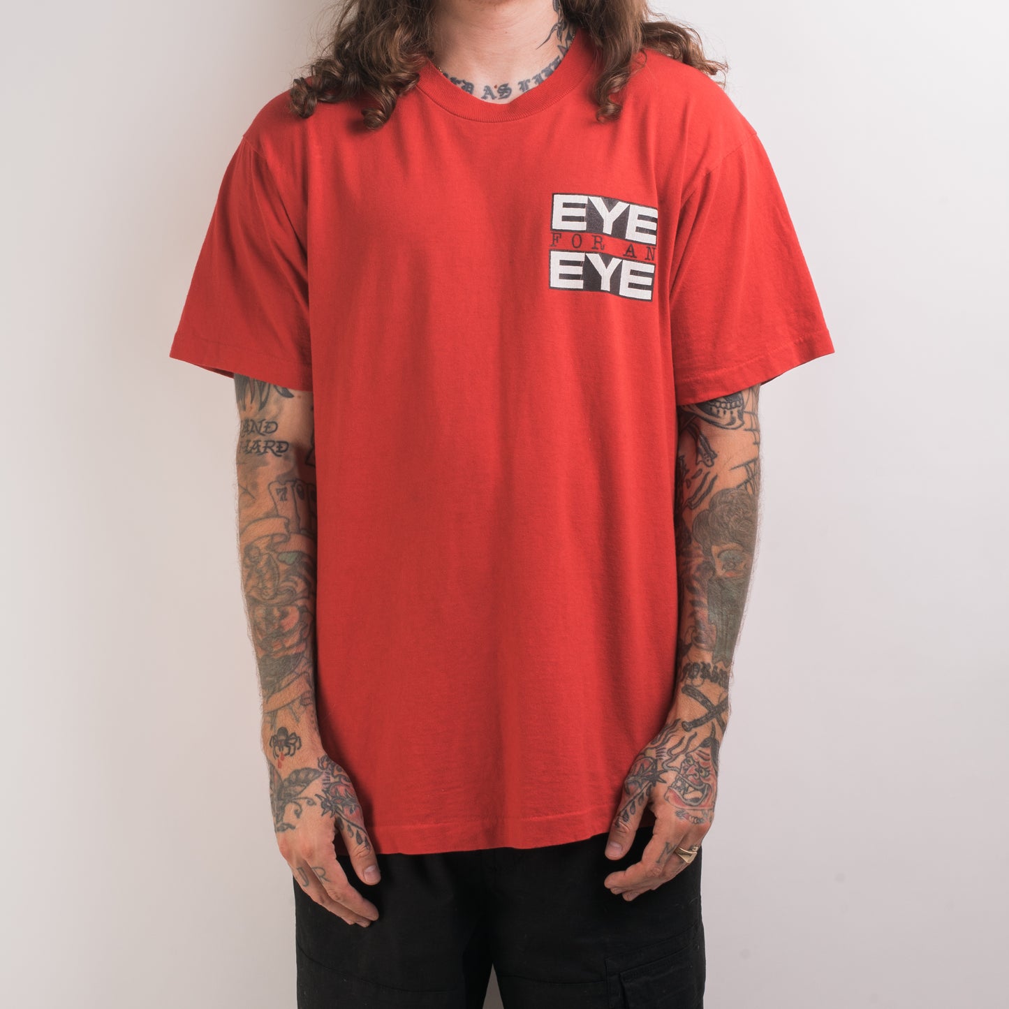 Vintage 90’s Eye For An Eye Omega Drone T-Shirt