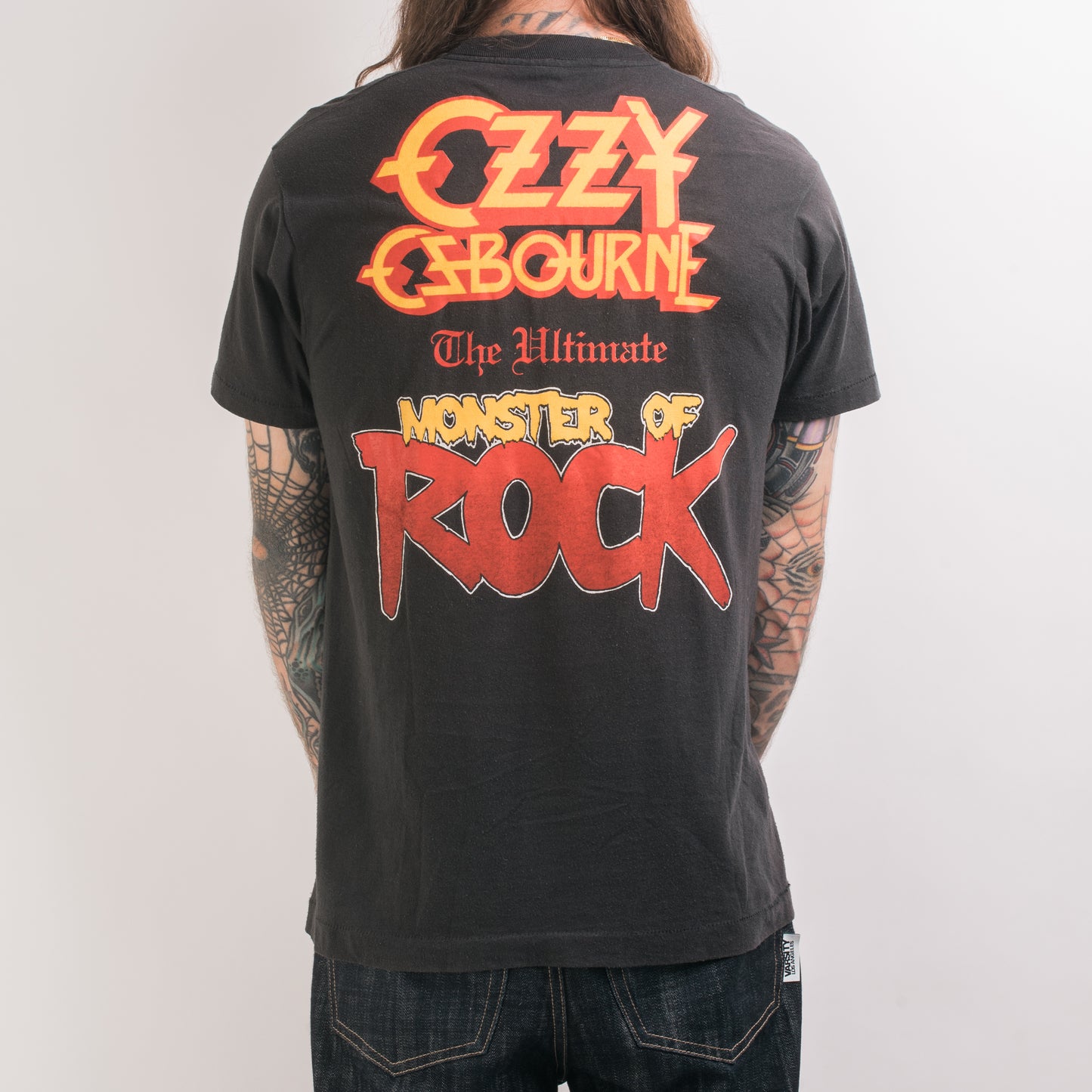 Vintage 1988 Ozzy Osbourne Ultimate Sin Monsters Of Rock T-Shirt