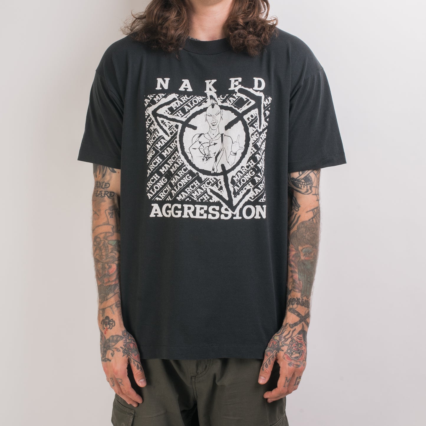 Vintage 90’s Naked Aggression T-Shirt