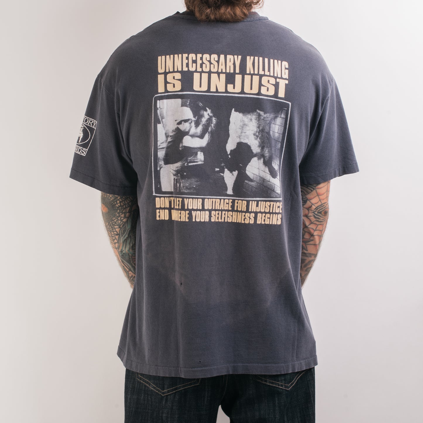 Vintage 90’s Earth Crisis Animal Liberation T-Shirt